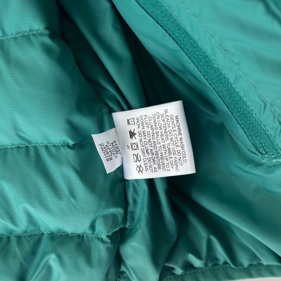 Hanna Andersson Unisex Superlight Down Insulated Puffer Vest in Trek Teal Sz 6-7 - Picture 9 of 10